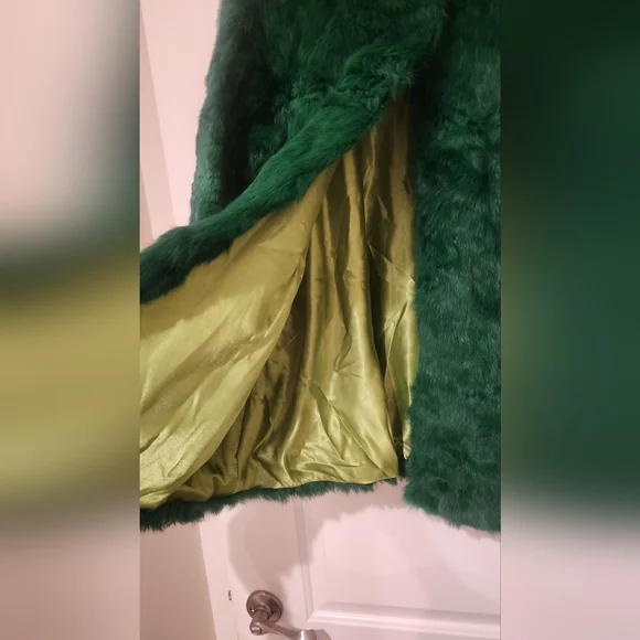 Real Rabbit Fur Coat - Picture 2 of 4